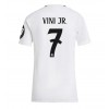 Real Madrid Vinicius Junior #7 Hjemmedrakt Kvinner 2024-25 Kortermet